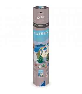 CreArt - Serie B Canvas: Santorini