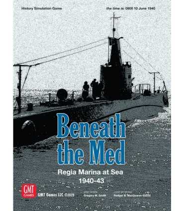 Beneath the Med: Regia Marina a Bordo - Gioco da Tavolo Strategico WW2, Sottomarini Italiani, 1 Giocatore, Durata 150 Minuti
