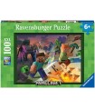 Puzzle da 100 Pezzi XXL - Minecraft