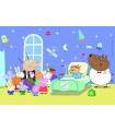 Puzzle da 104 Pezzi Maxi - Peppa Pig