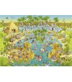 Puzzle 1000 pz - Nile Habitat, Funky Zoo