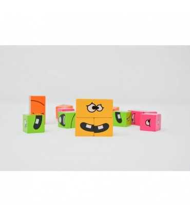 Cubeez - Gioco di velocità e destrezza per 2-4 giocatori, divertente e stimolante per famiglie, 15 min, 6 anni, Oliphante