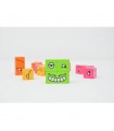 Cubeez - Gioco di velocità e destrezza per 2-4 giocatori, divertente e stimolante per famiglie, 15 min, 6 anni, Oliphante