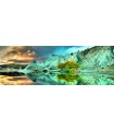 Puzzle da 1000 Pezzi Panorama - Blue Lake, AvH