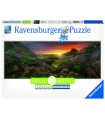 Puzzle da 1000 Pezzi Panorama - Foto & Paesaggi: Sole Sopra l'Islanda