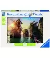 Puzzle da 1000 Pezzi - Foto & Paesaggi: Rocce di Cheow Lan, Thailandia