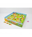 Happy Bunny - Gioco Cooperativo per Famiglia, Raccogli Carote e Sfida il Contadino, 1-4 Giocatori, 3+ Anni, 15 Minuti di Diverti