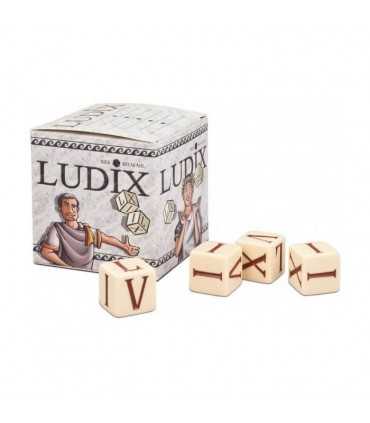Ludix - Gioco da Tavolo Strategico con Dadi Romani per 2-6 Giocatori | Sfida la Fortuna e Scopri la Storia!