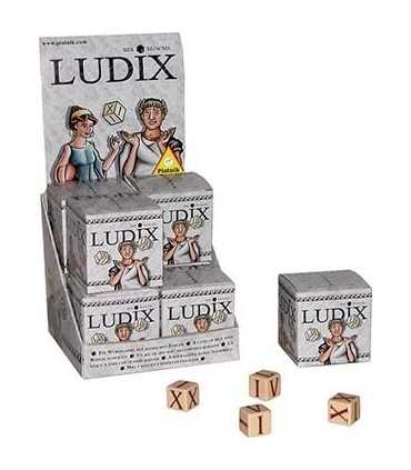 Ludix - Gioco da Tavolo Strategico con Dadi Romani per 2-6 Giocatori | Sfida la Fortuna e Scopri la Storia!