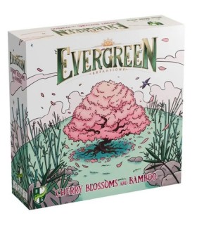Evergreen - Cherry Blossoms and Bamboo