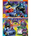 2 Puzzle da 24 Pezzi - Batwheels