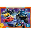 2 Puzzle da 24 Pezzi - Batwheels