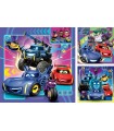 3 Puzzle da 49 Pezzi - Batwheels