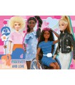4 Puzzle da 100 Pezzi - Barbie