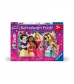 3 Puzzle da 49 Pezzi - Disney Princess