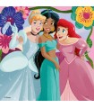 3 Puzzle da 49 Pezzi - Disney Princess
