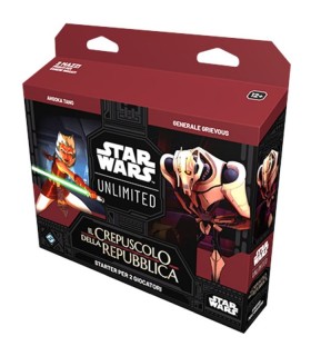 Star Wars Unlimited - Crepuscolo Della Repubblica - Starter Set Ita