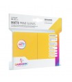 Matte Prime Sleeves Yellow Pack (100)
