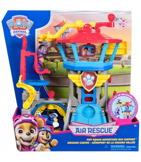 Paw Patrol - Air Rescue: Playset Torre di Controllo Pup Squad