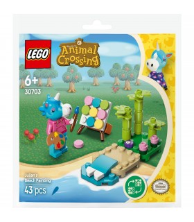 Animal Crossing - Giuliano Dipinge sulla Spiaggia