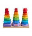 Fisher-Price - Pack 3 Piramidi Impilabili