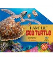Puzzle da 100 Pezzi Sagomato - I Am Lil'  Sea Turtle