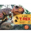 Puzzle da 100 Pezzi Sagomato - I Am T. Rex