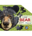 Puzzle da 24 Pezzi Sagomato - I Am Bear