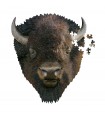 Puzzle da 300 Pezzi Sagomato - I Am Bison