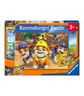 2 Puzzle da 12 Pezzi - Rubble and Crew