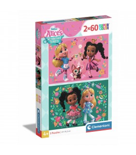 2 Puzzle da 60 Pezzi - Alice Bakery