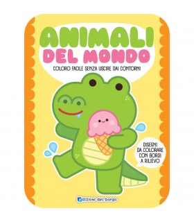 Animali del Mondo - Coloro Facile Senza Uscire dai Contorni