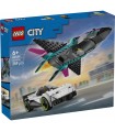 City - Jet contro Auto sportiva