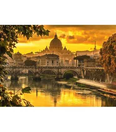 Puzzle da 1000 Pezzi - Luce Dorata su Roma