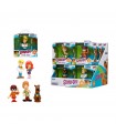 Scooby Doo Personaggi cm. 6,5, 5 asst.  Il display contiene 3 Scooby, 3 Shaggy, 2 Fred, 2 Daphne, 2 Velma
