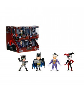 Batman Personaggi cm. 6,5, 4 asst. Il display contiene 4 Batman, 4 Joker, 2 Catwoman e 2 Harley Quinn