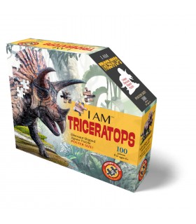 I Am Triceratops 100 Puzzle