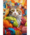 Puzzle da 500 Pezzi - Feline Whimsy