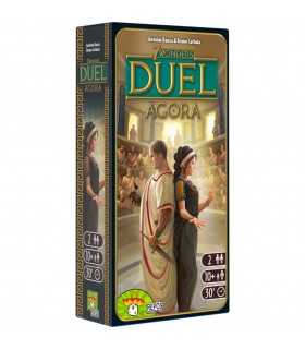 7 Wonders Duel: Agora - Espansione Strategica per 2 Giocatori, Controlla il Senato e Domina la Civiltà!