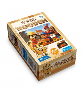 Puzzle da 40 pezzi - Happy Team 