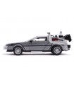 Hollywood Rides - Ritorno al Futuro 2: DeLorean con Luci (Scala 1:24)