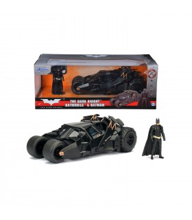 Batman - The Dark Knight: Batmobile Scala 1:24 Diecast con Personaggio
