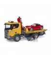Scania Super 560R Trasporto BRUDER Roadster con Luci e Suoni