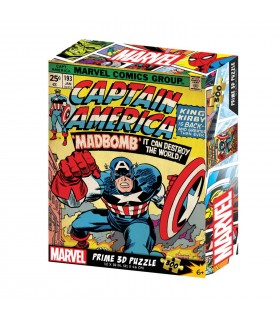 Puzzle da 300 Pezzi Lenticolare - Marvel Comics: Captain America