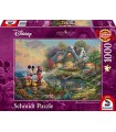 Puzzle da 1000 Pezzi - Thomas Kinkade: L'Amore di Minni e Topolino
