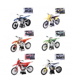 1:12 Diecast Japan Dirt Bikes 6 Asstd
