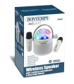 Amplificatore Wireless con 2 Microfoni Wireless e Disco Ball