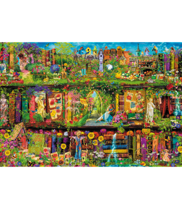 Puzzle da 1500 Pezzi - Libreria delle Fate