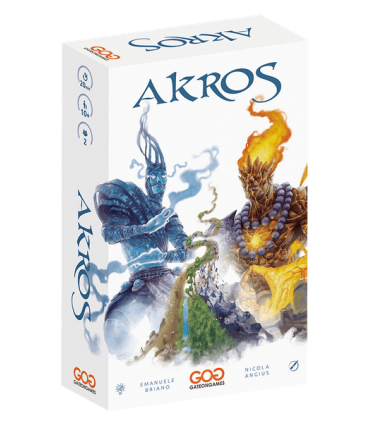 Akros - Gioco da Tavolo Asimmetrico per 2 Giocatori | Strategia, Controllo Area, 30 Minuti di Sfida | Edizione Italiana