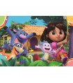 2 Puzzle da 20 Pezzi - Dora l'Esploratrice